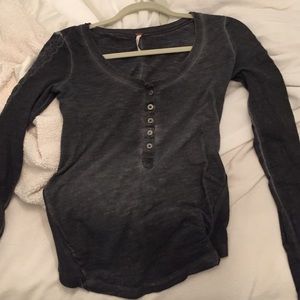 Free People long sleeve t shirt barely worn