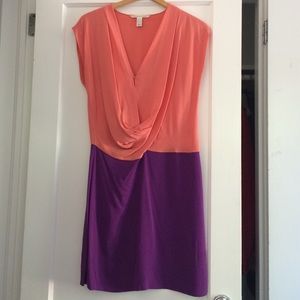 DVF Two-Tone Dress