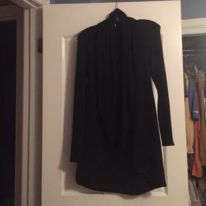 Black cotton sweater