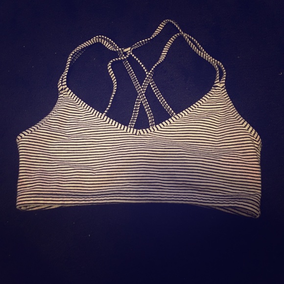 Black and white bralette