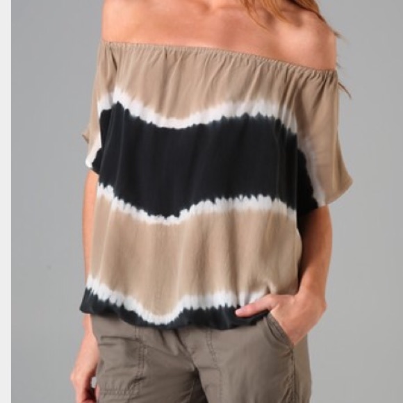 Joie Silk Tie Dye top - Picture 2 of 3