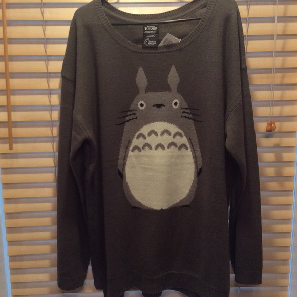 Dark Gray My Neighbor Totoro Sweatshirt