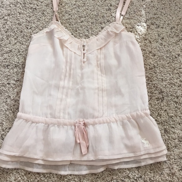 very pretty pink tank top
