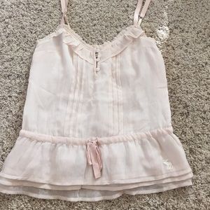 very pretty pink tank top