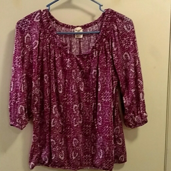 Pretty peasant blouse