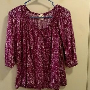 Pretty peasant blouse