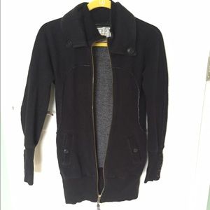 REPOSH Free People Black Sweater Jacket