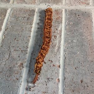 Leather bracelet