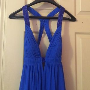 Cobalt formal dress