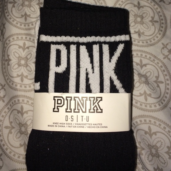 PINK Victoria's Secret Other - Victoria secret PINK brand knee high socks OS.