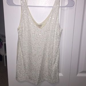 JCREW sequin tank top