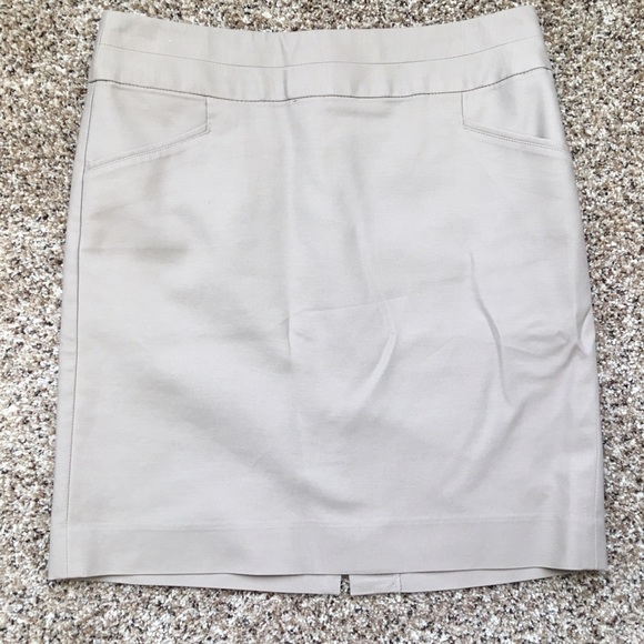 Banana Republic Cotton Pencil Skirt