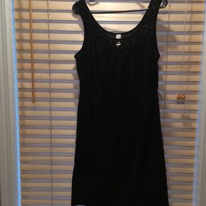 Comfy Black Midi Dress