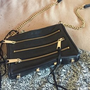 Rebecca minkoff mini 5 zip bag