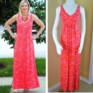 Perfect for Summer! CAbi Hot Pink Maxi Dress, S