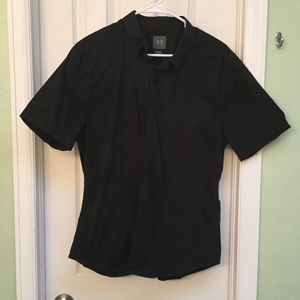 Men's short sleeve button down shirt