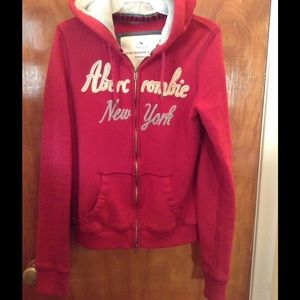Abercrombie zip up hoodie
