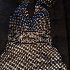 White House Black Market halter dress