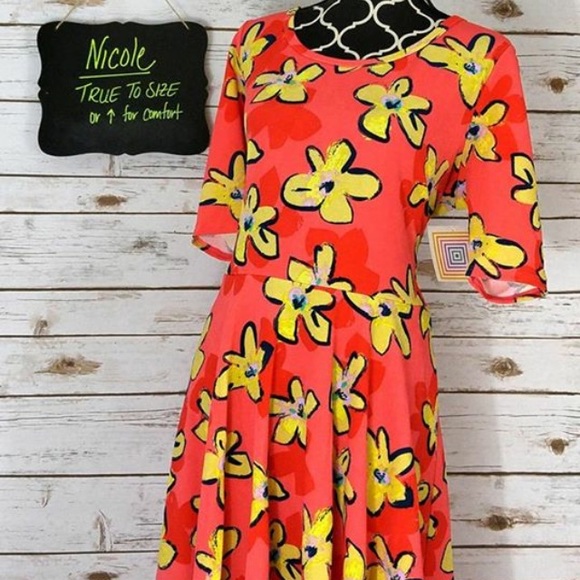 3xl lularoe Nicole dress
