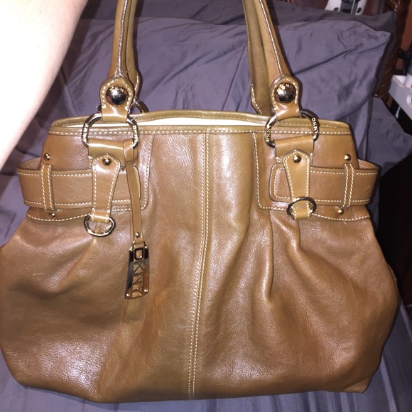 DKNY Leather satchel