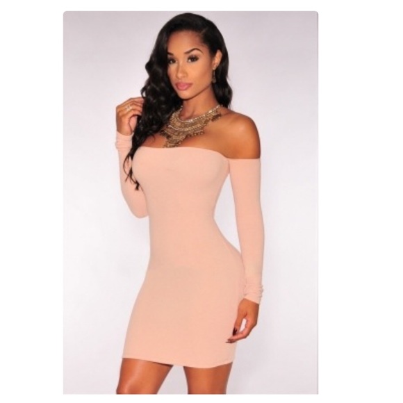 Dance With Me Off-The-Shoulder Dress