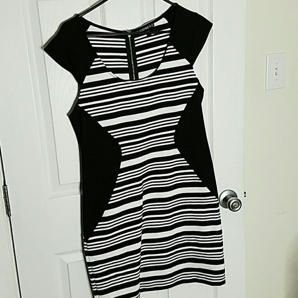 Express Striped Dress