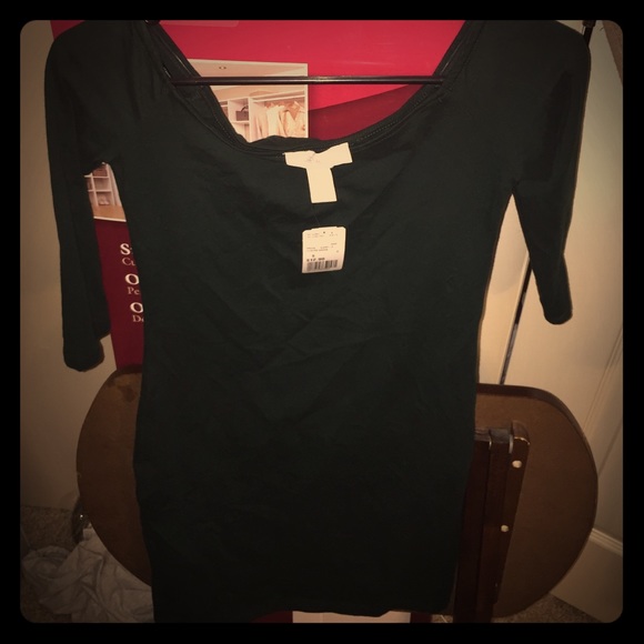 Stretch emerald dress