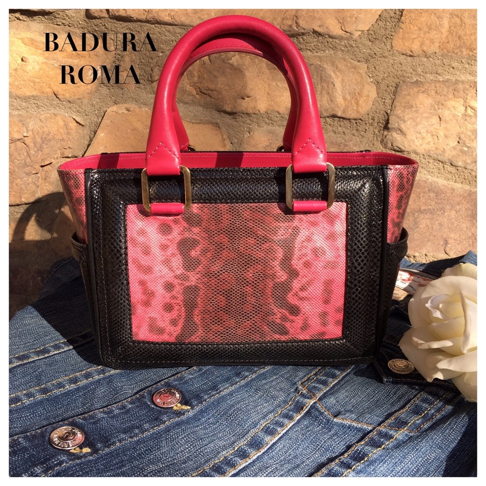 Badura Roma Karung & Calfskin Ladylike Mini Bag