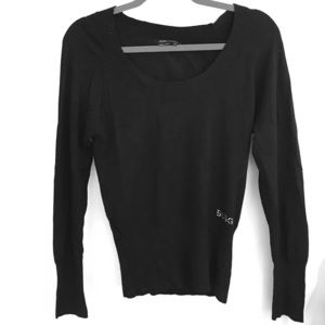 BCBGMaxazria light black sweater