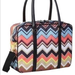 Missoni for target weekender bag