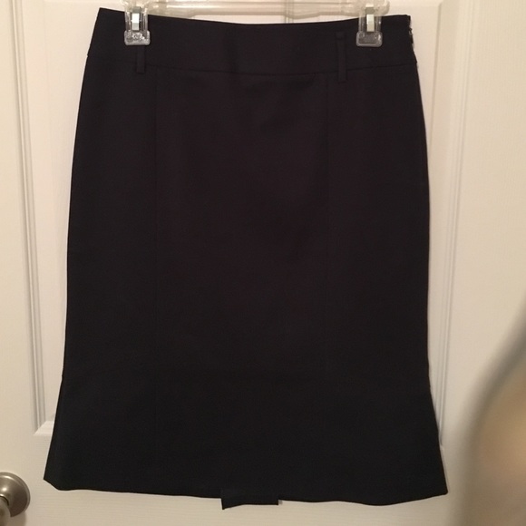 Ann Taylor Loft Navy Skirt