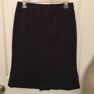 Ann Taylor Loft Navy Skirt