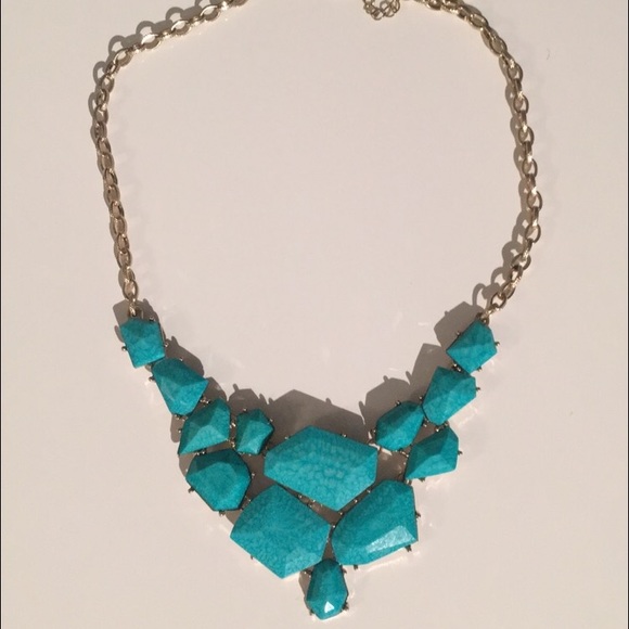 Turquoise Statement Necklace - Picture 1 of 2