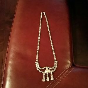 Awesome Vintage Rhinestone Necklace