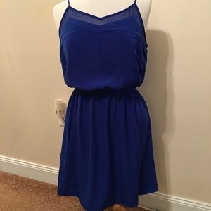 Royal blue mini dress!!!