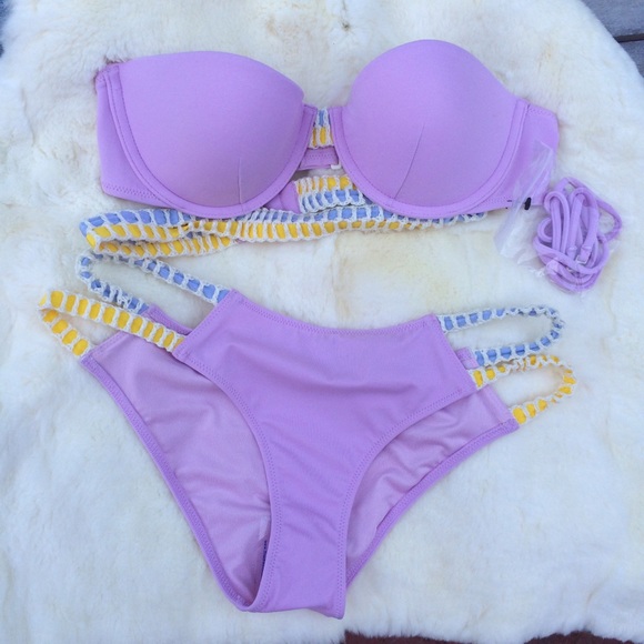 Victoria's Secret Other - New  the crochet trim flirt bandeau