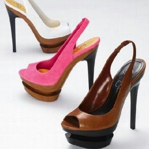 Slingback Open toe pump