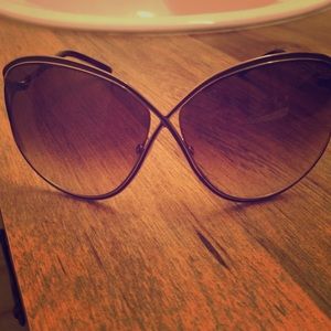 Tom Ford oversize Rickie sunglasses