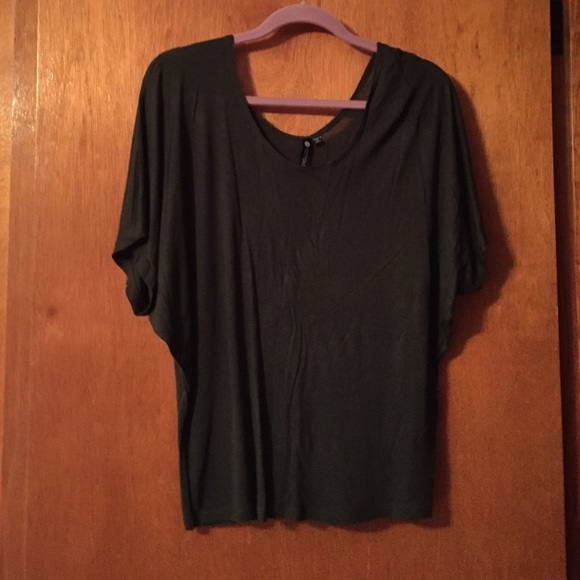 Cotton On Tops - Cotton On Small Olive Dolman Top