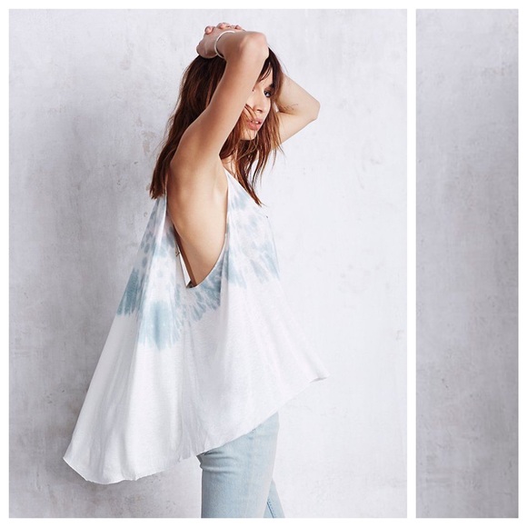 Free People Tops - Free People Tie Dye Trapeze Tank