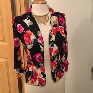 Floral Blazer