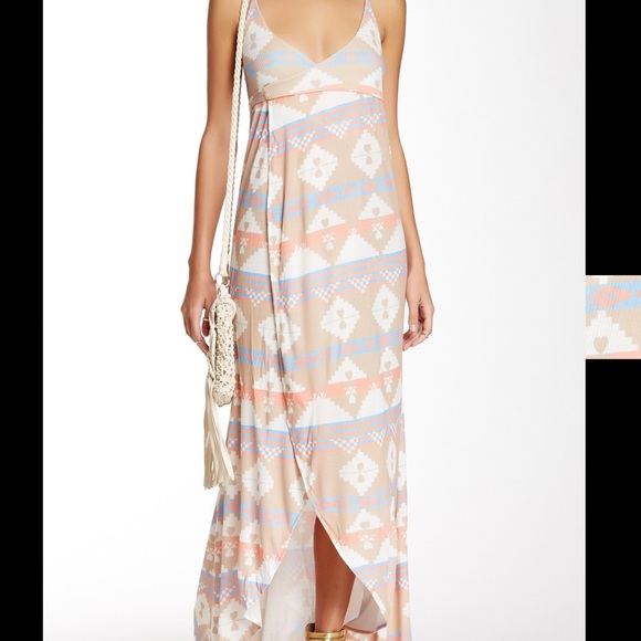 Wildfox Dresses & Skirts - Wildfox Aztec print maxi dress nwt sz l
