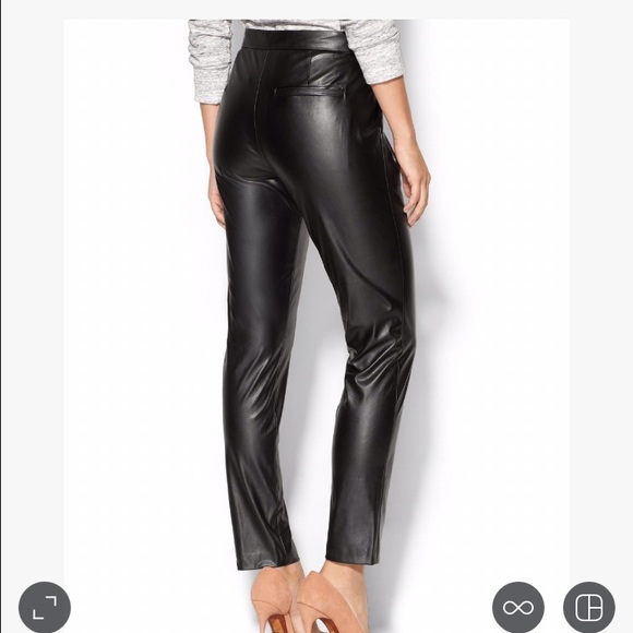 Twelfth Street by Cynthia Vincent Pants - Faux leather trousers Twelfth Street by Cynthia Vincent Pants - Faux leather trousers