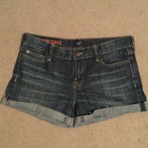 J. Crew Hipslung Jean Short