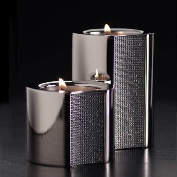 Swarovski Ambiray Candle holder set