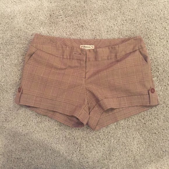 Forever 21 Plaid Shorts