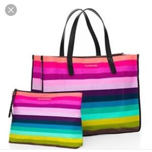 Victoria's Secret Tote and makeup bag