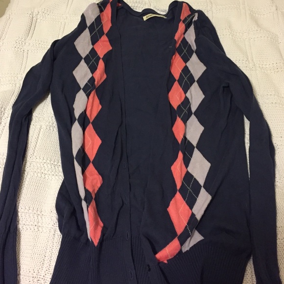 Argyle old navy cardigan M