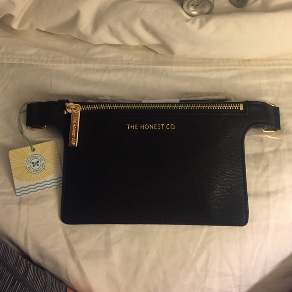 The Honest Co. Black Fanny Pack