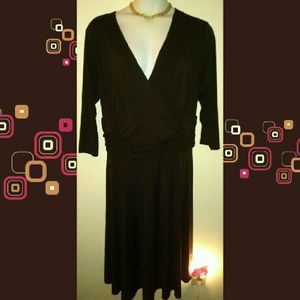 Closet clearance! Priced to go Brown dress size 20